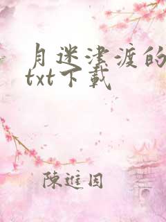 月迷津渡的小说txt下载