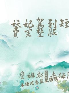 妖妃驾到短剧免费完整版