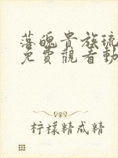 落魄贵族琉璃川免费观看动漫版高清