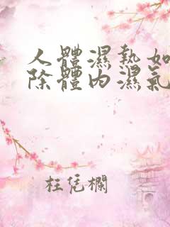 人体湿热如何排除体内湿气