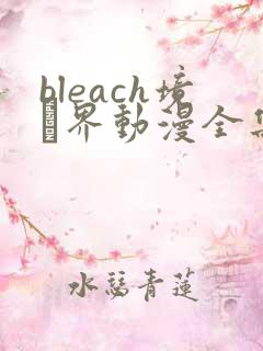 bleach境·界动漫全集免费观看