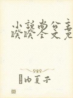 小说尚公主伊人睽睽全文免费阅读完整版