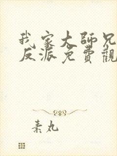 我家大师兄是个反派免费观看动画