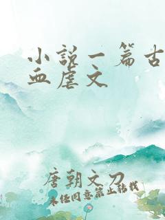 小说一篇古早狗血虐文