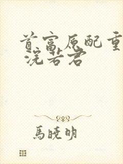 首富原配重生了 浣若君