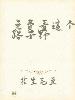 免费看这个王妃路子野