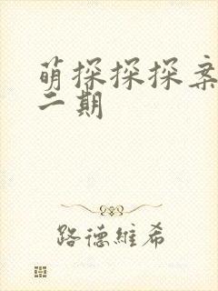 萌探探探案第十二期