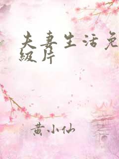 夫妻生活免费一级片