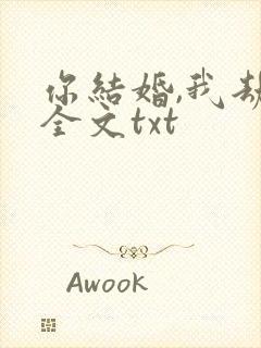 你结婚,我劫婚全文txt