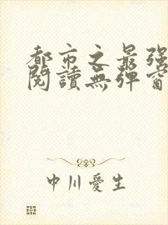 都市之最强狂兵阅读无弹窗