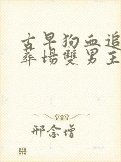 古早狗血追妻火葬场双男主