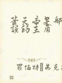 萧天帝是哪部小说的主角