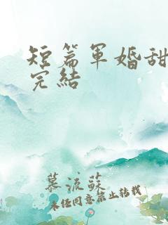 短篇军婚甜宠文完结