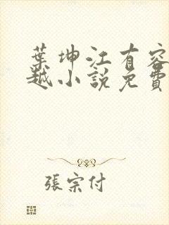 叶坤江有容的穿越小说免费阅读全文