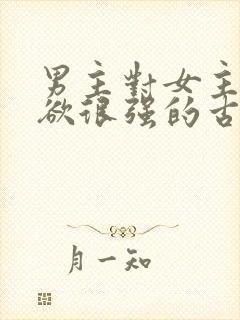 男主对女主占有欲很强的古言