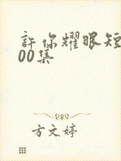 许你耀眼短剧100集