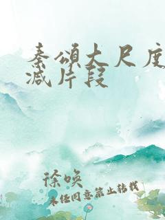 秦颂大尺度无删减片段