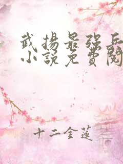 武扬最强兵王 小说免费阅读