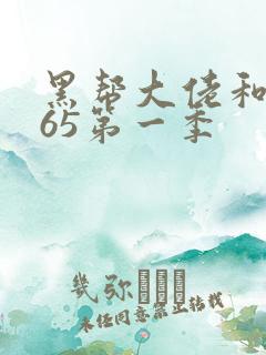 黑帮大佬和我365第一季