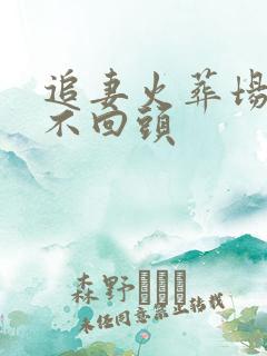 追妻火葬场女主不回头