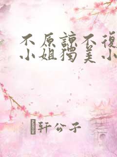 不原谅不复合苏小姐独美小说免费看