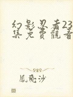 幻影忍者230集免费观看中文版