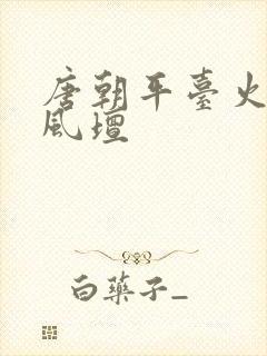 唐朝平台火影疾风坛