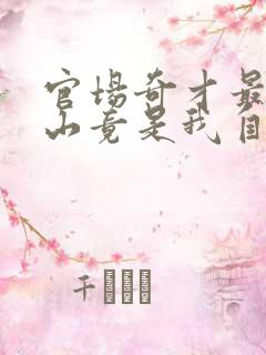 官场奇才最强靠山竟是我自己李澜小说