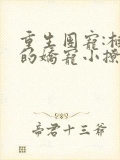 重生团宠:柏爷的娇宠小撩妻全文