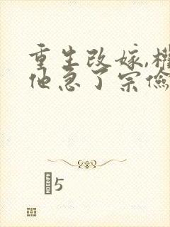 重生改嫁,权臣他急了宗俭宁檀全文小说