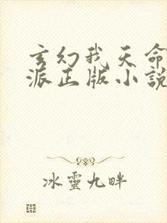 玄幻我天命大反派正版小说免费阅读