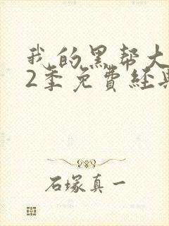 我的黑帮大佬第2季免费经典片段