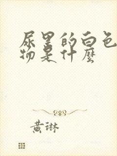 尿里的白色沉淀物是什么