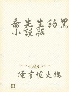 乔先生的黑月光小说版