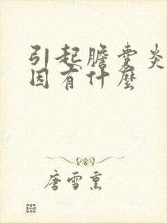 引起胆囊炎的病因有什么