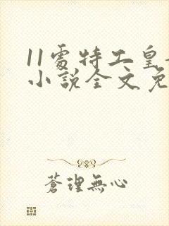 11处特工皇妃小说全文免费阅读无弹窗