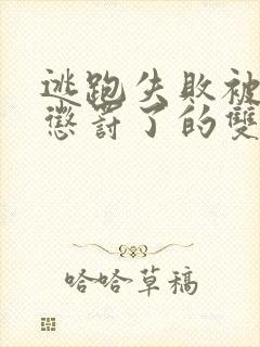 逃跑失败被大佬惩罚了的双男主小说