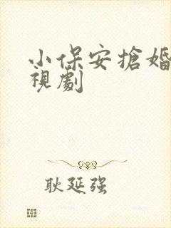 小保安抢婚记电视剧