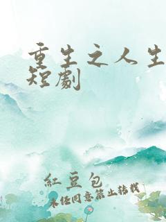 重生之人生巅峰短剧