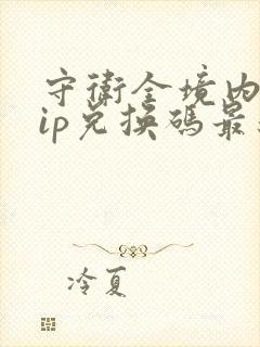 守卫全境内部vip兑换码最新