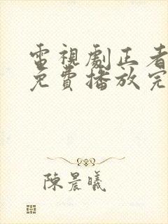 电视剧正者无敌免费播放完整版全集