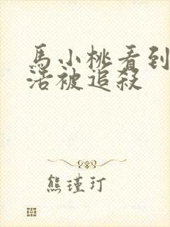 马小桃看到霍雨浩被追杀