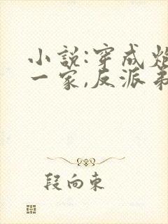 小说:穿成炮灰一家,反派弟弟忙开荒