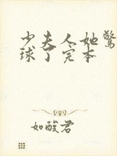 少夫人她惊艳全球了完本