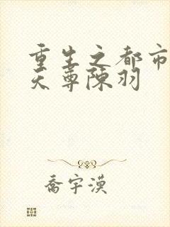 重生之都市无上天尊陈羽