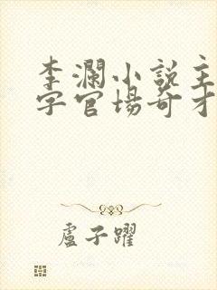 李澜小说主角名字官场奇才