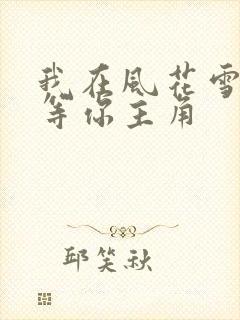 我在风花雪月里等你主角