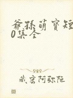 爷孙萌宝短剧60集全