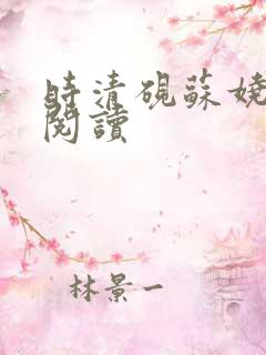 时清砚苏娆免费阅读