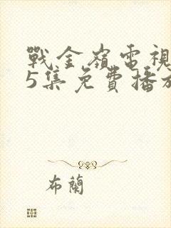 战金岭电视剧45集免费播放